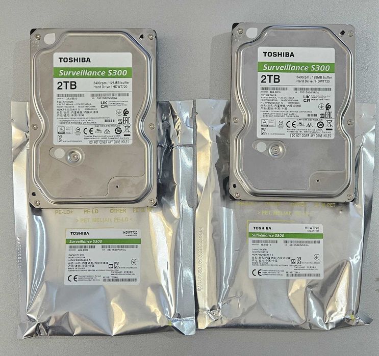 Vand HDD Toshiba S300 - 2TB - cu garantie (2 bucati/ pret pe bucata)