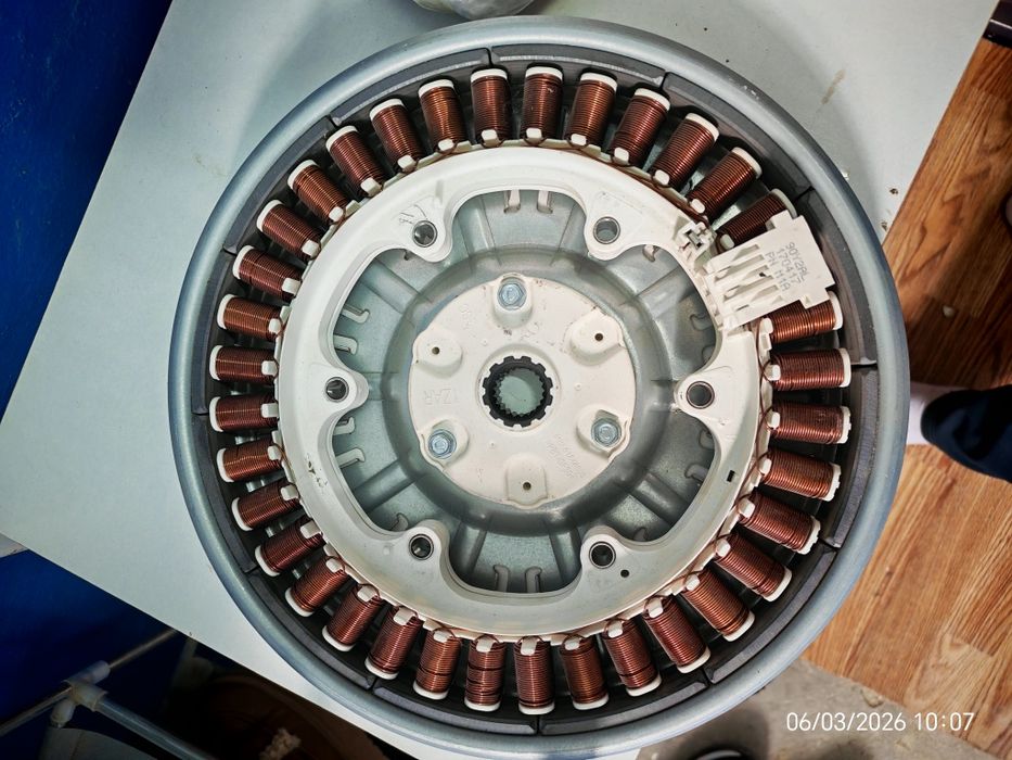 Полубак и двигатель для стиральной машины Lg