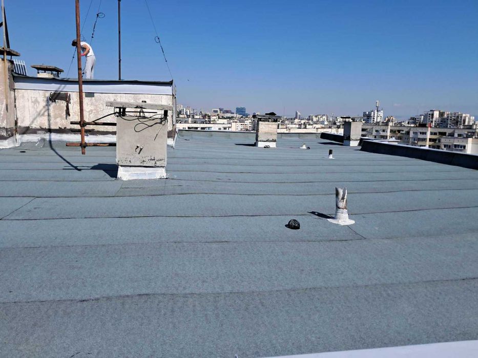 Ремонт на плоски покриви | Хидроизолация | Поправка на течове