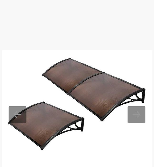 Навес /козирка от поликарбонат 6 размера