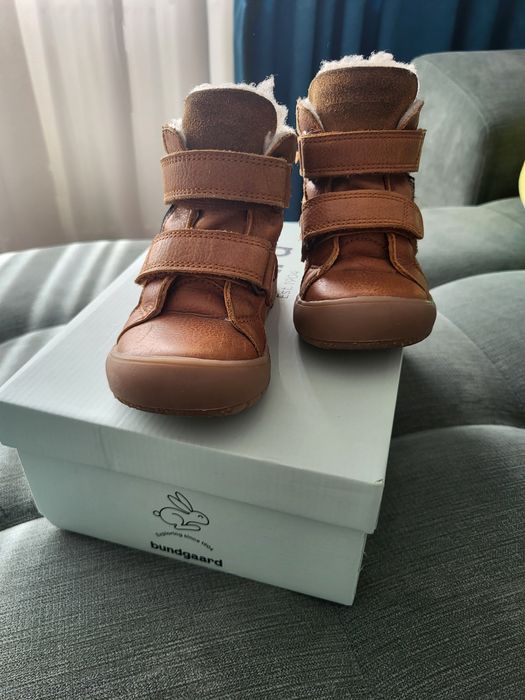 Ghete BUNDGAARD maro unisex baietel fetita marimea 25 imblanite ca noi