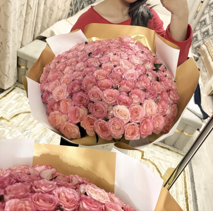 Букет 101 роз (свежий)