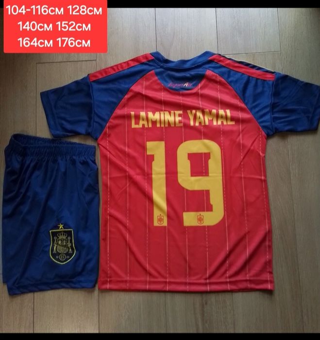 LAMINE YAMAL детско юношески футболни екипи SPAIN