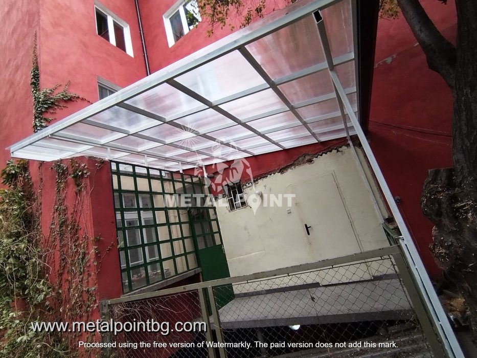 Гаражи и навеси с метална конструкция