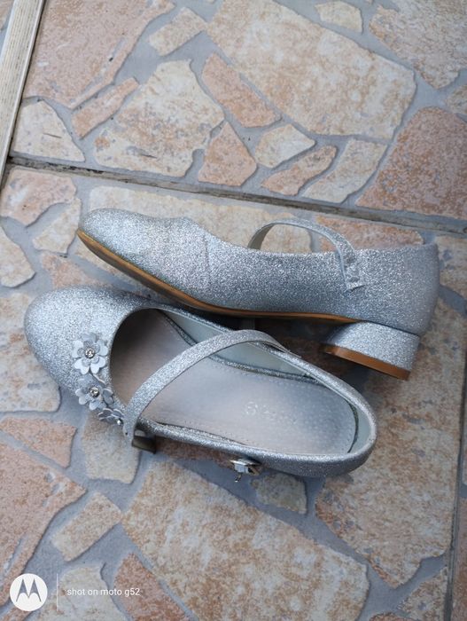 Pantoffi elegati cu tutin toc, marime 32