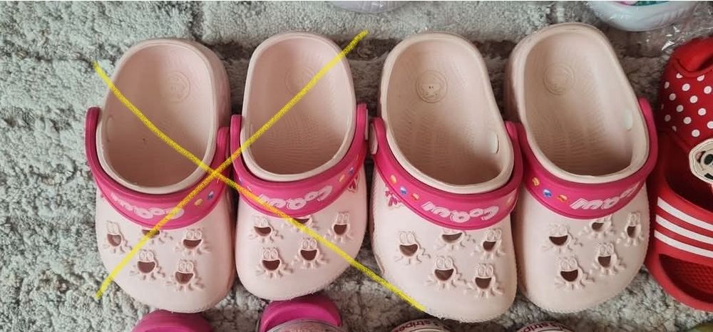 23-24 н. чехли/кроксове Coqui