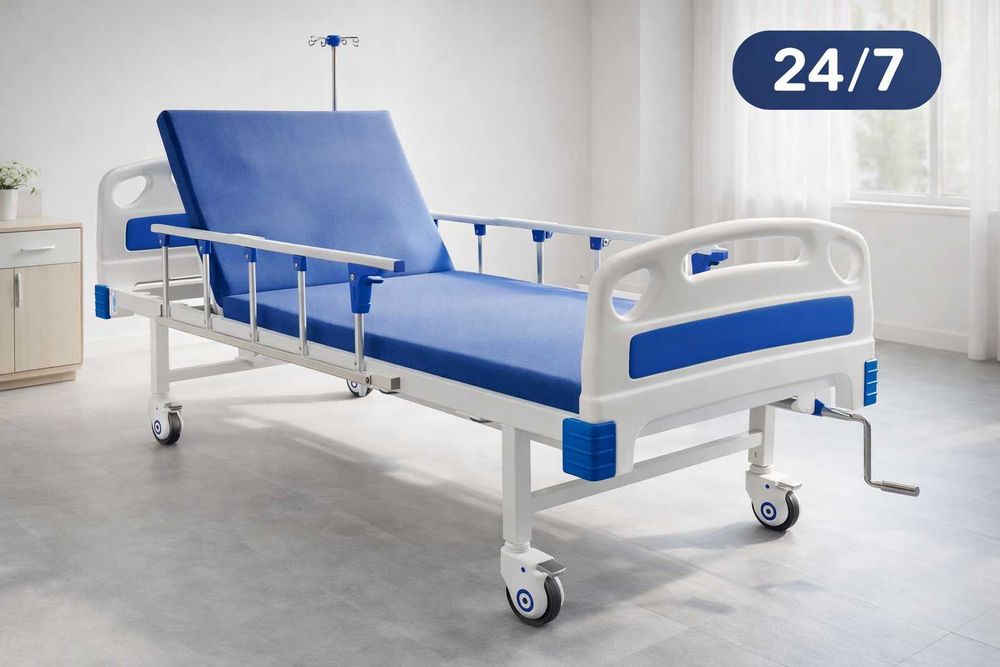 Медицинская Кровать 1 функциональная с горшком ID-CS-22 (Медкровать)