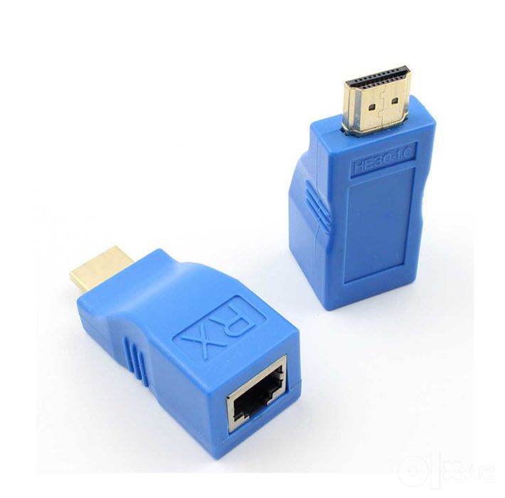 Удлинитель HDMI (30-100м) по витой паре RJ45 Cat 5e/6/7