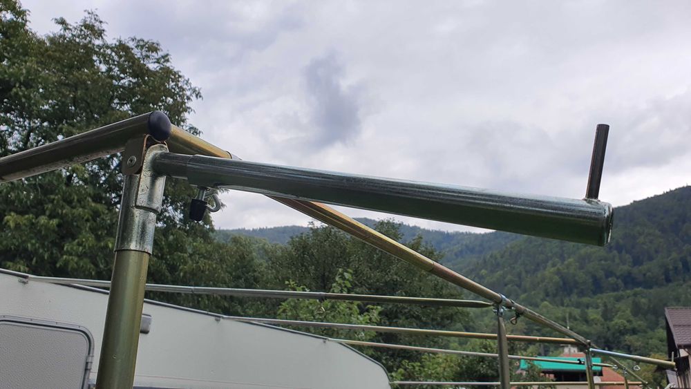 Schelet  otel zincat pt corturi de rulota de max 10m import Germania