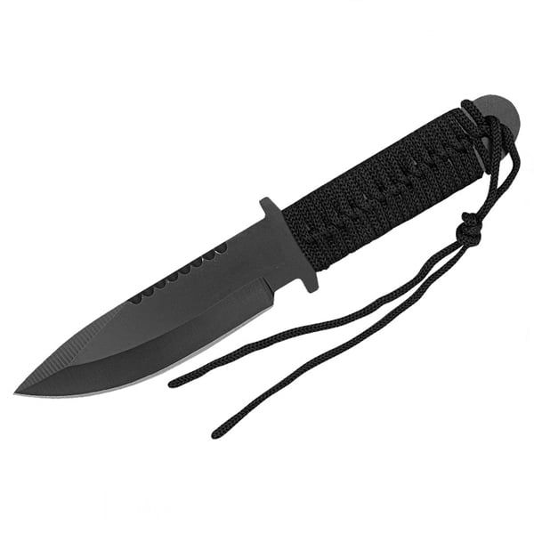 Cutit tactic de vanatoare, Arrow Knife, paracord, 19 cm