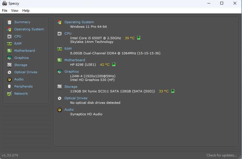 Micro Calculator Unitate pc Hp Prodesk 600 G3 I5 6500T Ram 8 16Gb SSD
