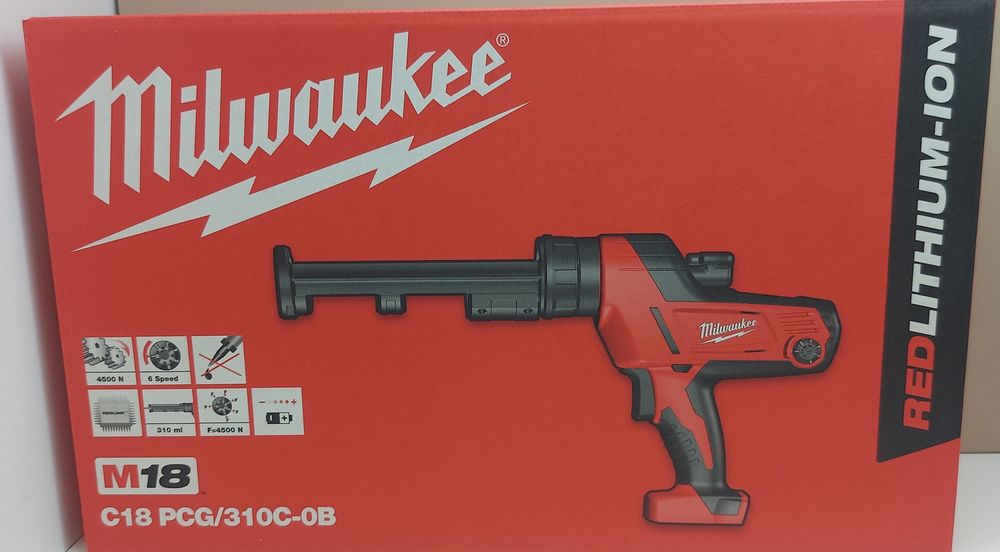 Акумулаторен пистолет за силикон Milwaukee C18 PCG/310C