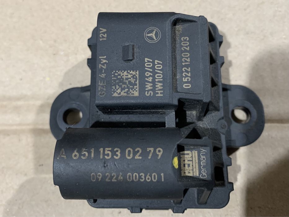 Releu bujii Mercedes 2.2, 3.0 Euro 4, 5, 6 : A B C CLA CLS S R G ML