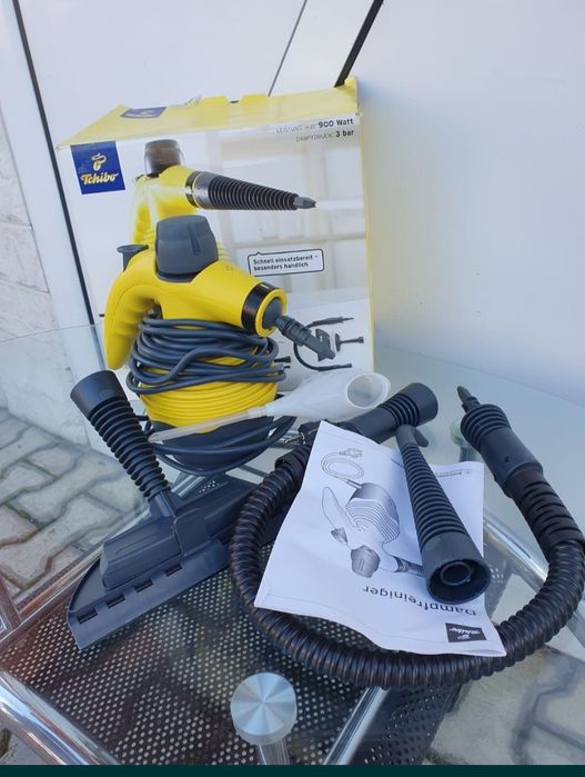 Aparat curățare cu aburi nou.