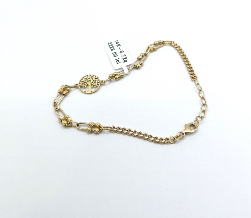 Bijuteria Royal bratara din aur 14k 3.72 gr