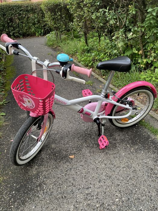 Bicicleta  Btwin  pt fetite 16”