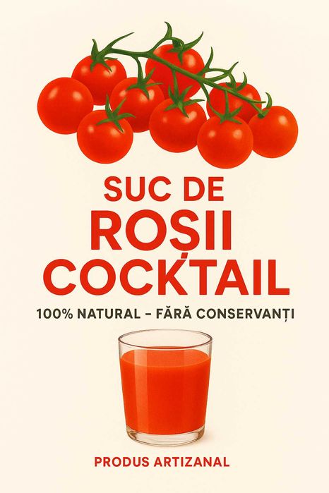 Suc de roșii din roșii cherry