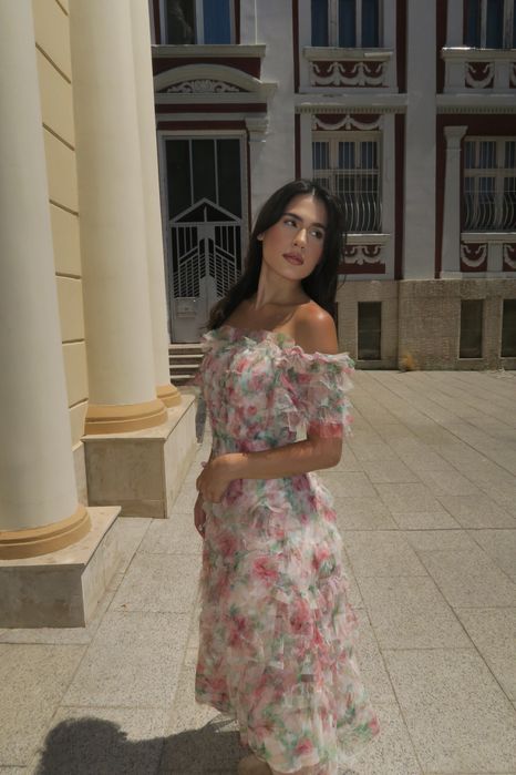 Миди рокля Rosa Belle последен Л