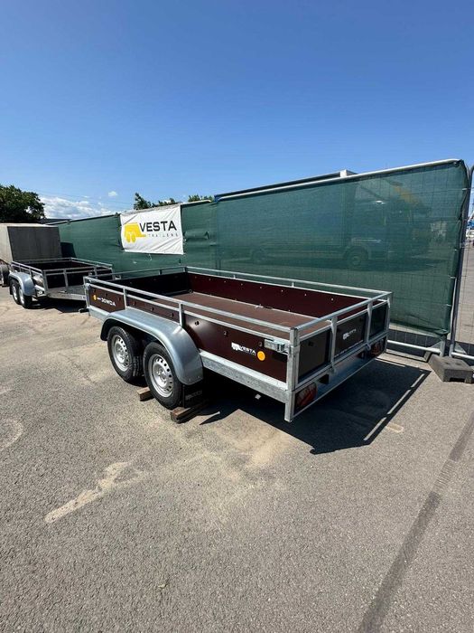 Remorca Cluj/ 750 Kg * 2 Axe: Dimensiuni 235 (300)* 135 (150)* 400 cm!