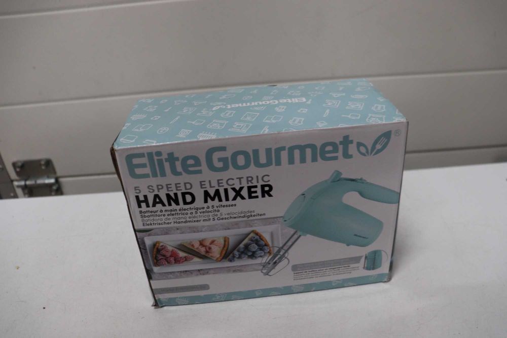 Elite Gourmet EHM003M Ultra Power Електрически миксер, 5 скорости