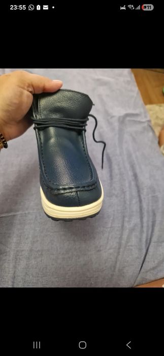 Pantofi ghetuta piele