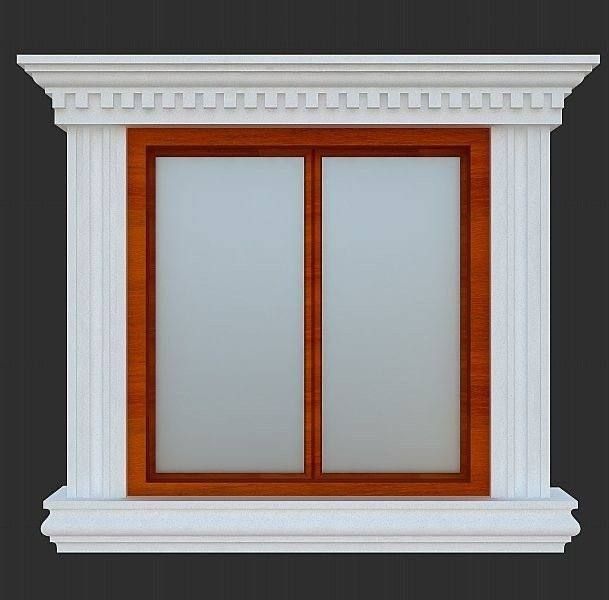 Декор тяга фасад.