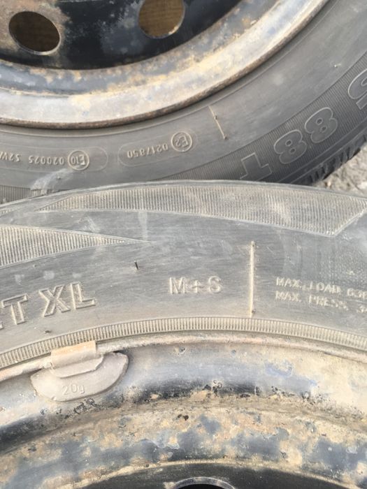 Jante de tablă Logan Sandero Lodgy Dokker 4x100 185 65 R15 iarnă M+S