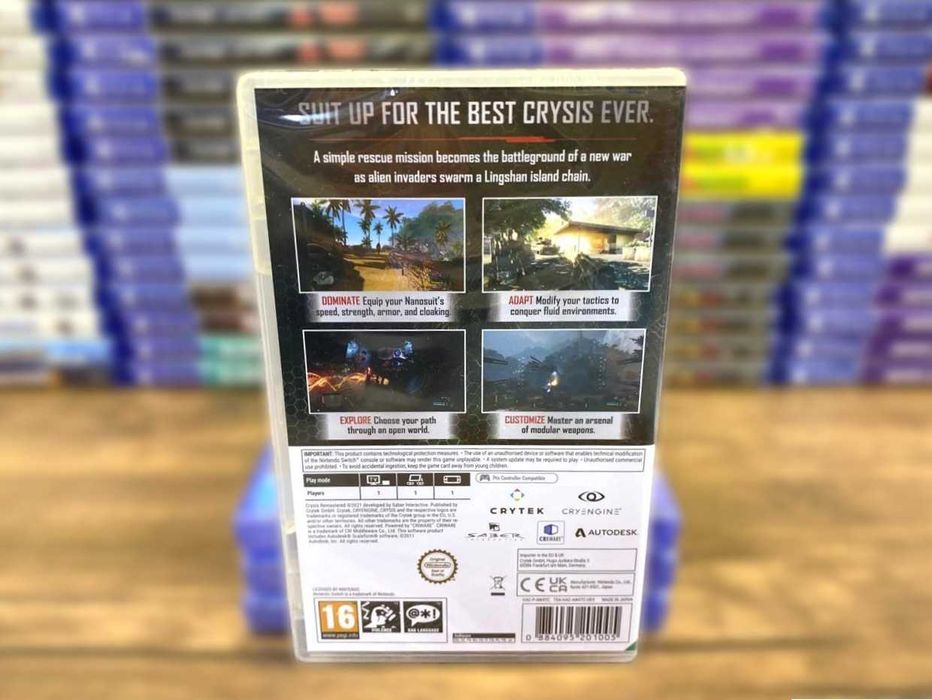 Новый Crysis Remastered Nintendo Switch/ Нинтендо Свитч