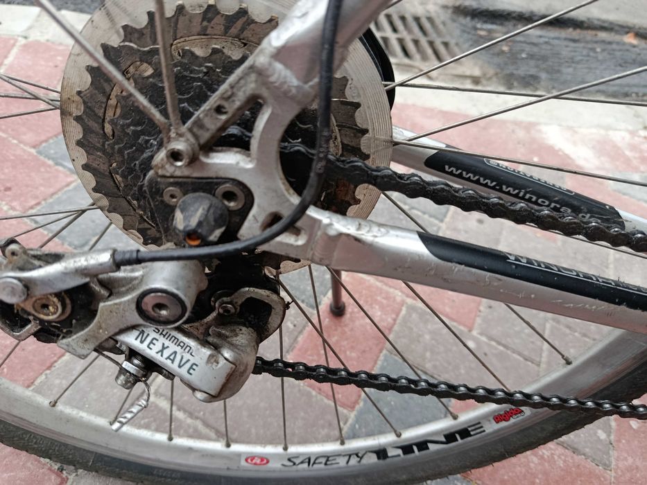 Bicicleta deosebită Winora de Luxe, full aluminium, impecabilă