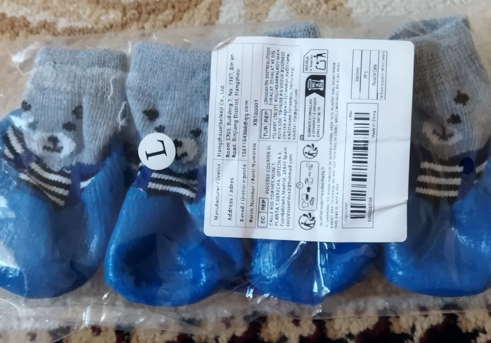 обувь для собак размер L