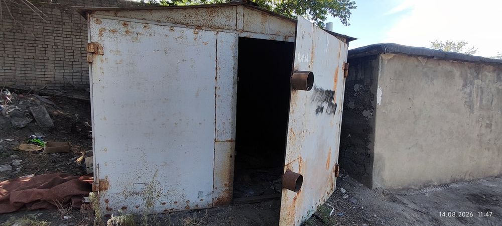 Металлический гараж
