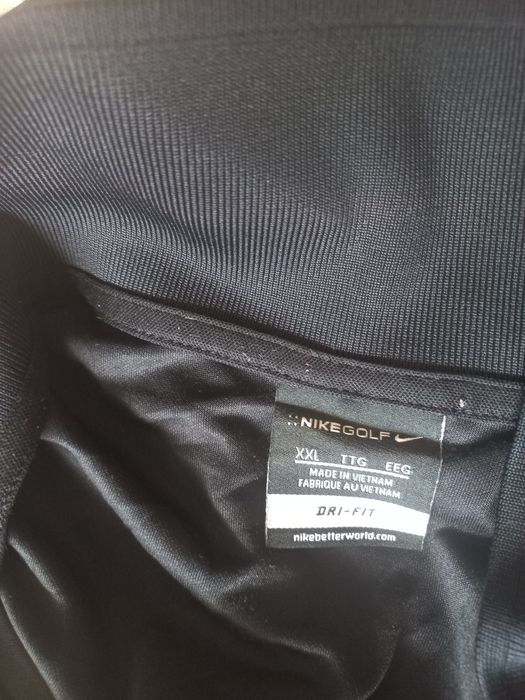 Nike golf черна тениска