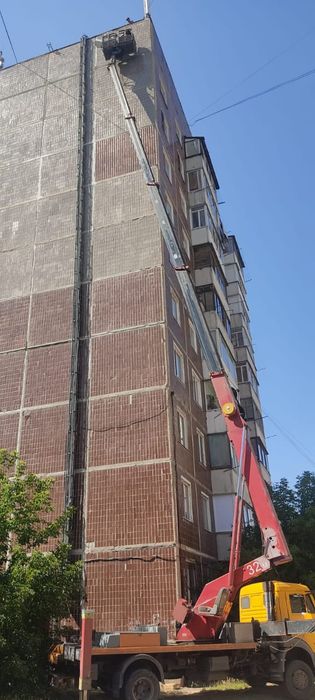 Услуги автовышки 32 метра.