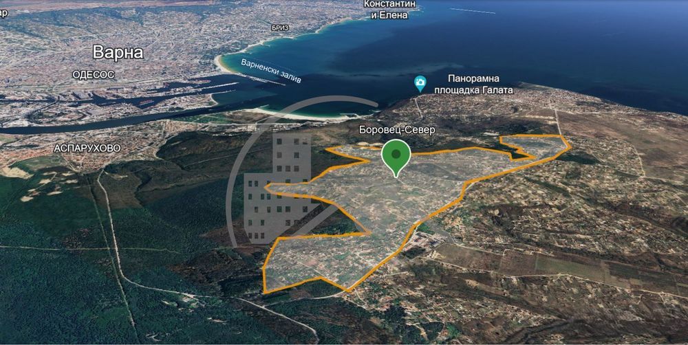 Продава се Парцел в Варна, м-т Боровец - север - 894 кв.м за 40 €/кв.м - Снимка #4