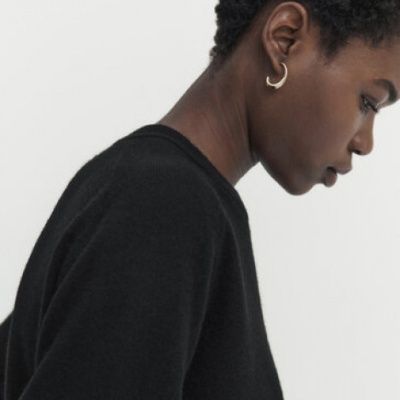Pulover /maleta din casmir Massimo Dutti