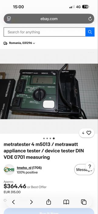 METRAWATT M5013 tester aparate electrice VDE 0701