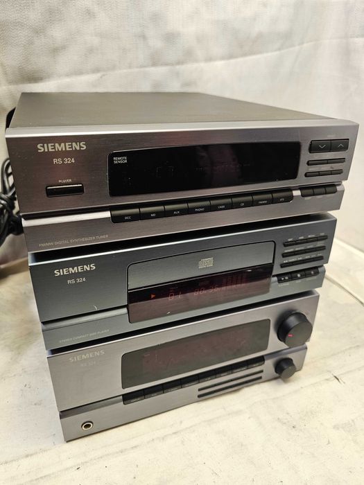 Linie Audio Hi-Fi Siemens RS 324 Titanium (Amplificator, CD Player, Tuner)