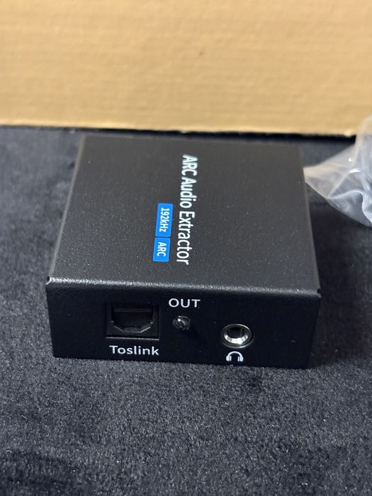 Extractor Audio HDMI ARC 192kHz DAC Optical RCA Jack