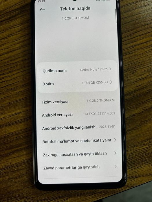 Redmi note 12 pro 8/256 Gb