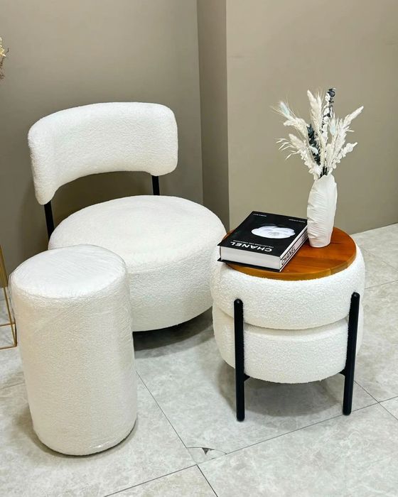 Кресло PANDA и 2в1 пуфик