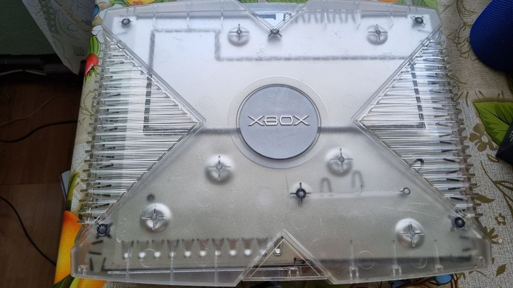 Consola Xbox classic editie crystal
