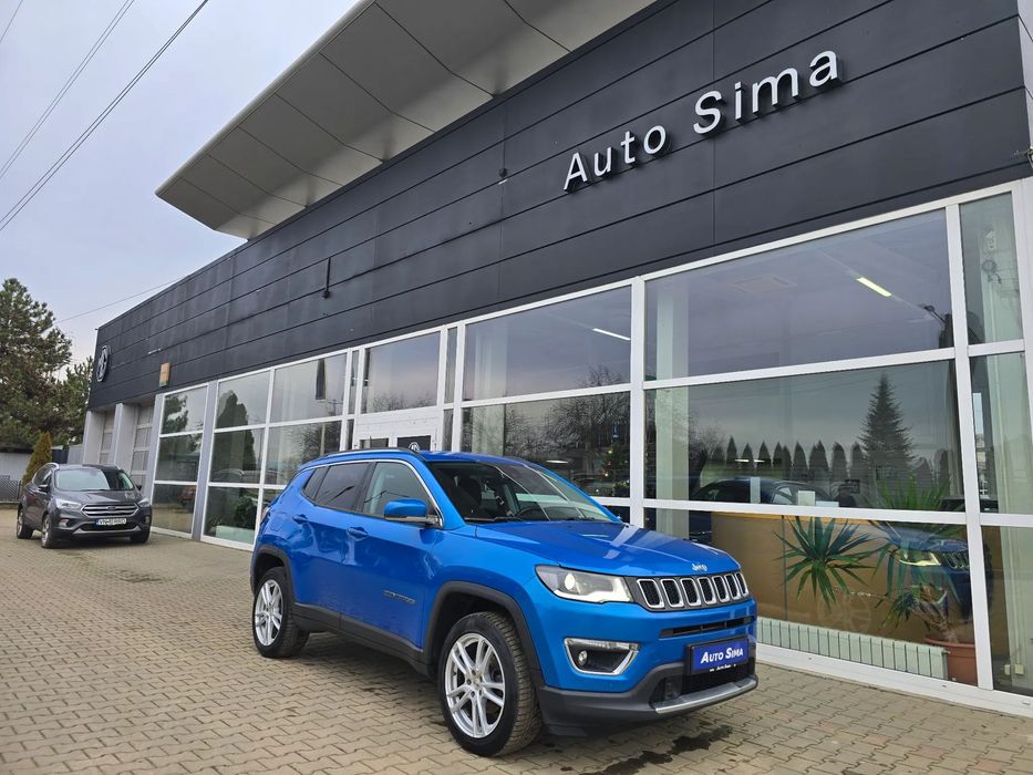 Jeep Compass 170 CP, 4 X 4, cutie Automata, UNIC proprietar de nou, Carte service