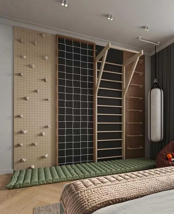 Детские скалодромы для дома