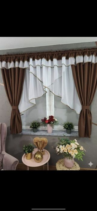Set draperie si perdea+fundite