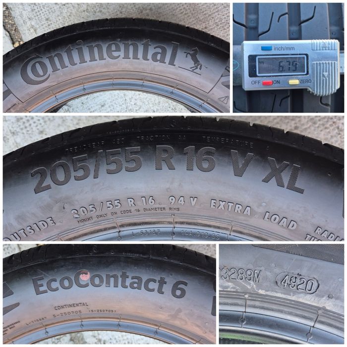 O bucată 205/55 R16 vară - una Continental Nexen