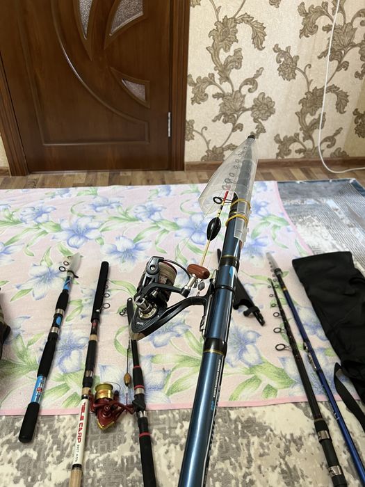 Удочки и спининг катушки