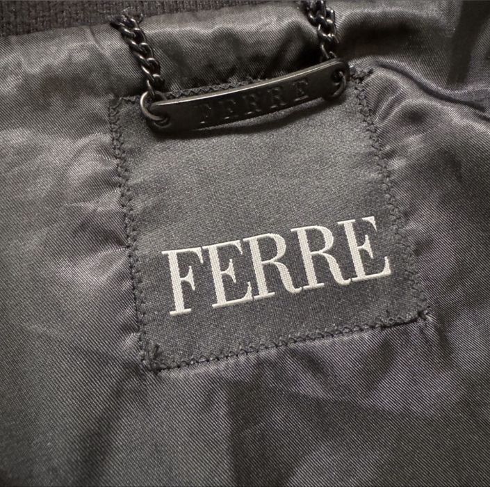Gianfranco Ferre Geaca Piele Ecologica