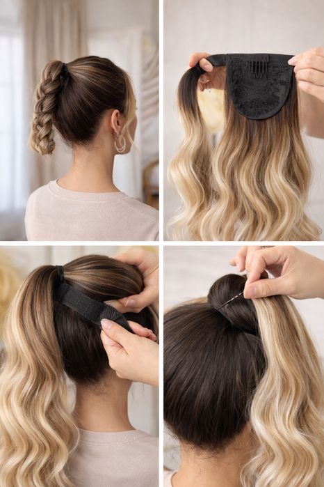 Екстеншън опашка балеаж