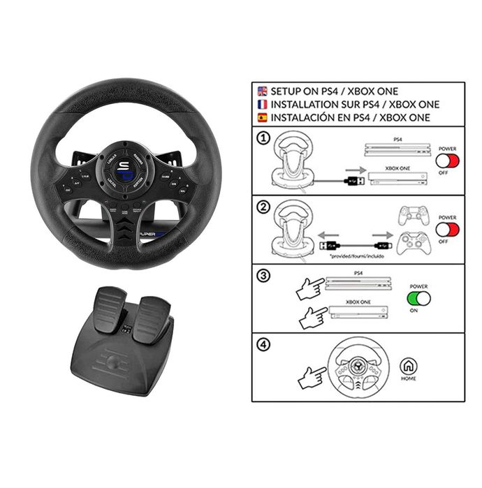 Волан Subsonic SuperDrive Racing Wheel SV 450 за PS3,PS4,Xbox,PC и NSW