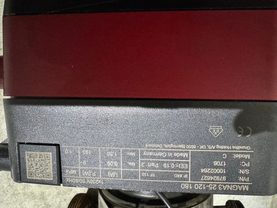 Vand pompe grundfos magna 3 25-120 180 pn10
